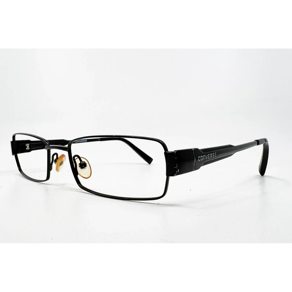 Converse Eyeglasses Unisex Black Envision Rectangular Frame 53-18-135